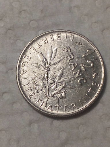 1.2 франка Франция 1966 год