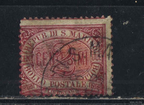 Сан-Марино Респ 1894 Номинал Стандарт #26
