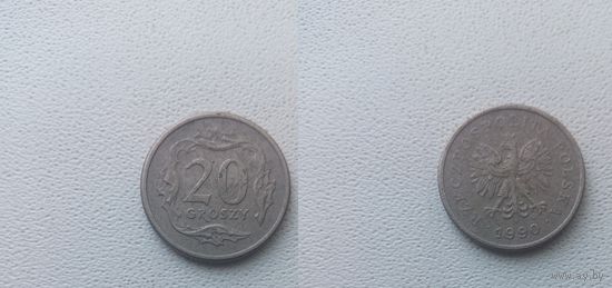 20 грошей 1990 польша