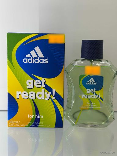 Туалетная вода Adidas Get Ready! For Him 100мл, мужская