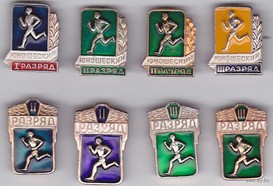 Спортивные разряды.