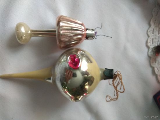 Ёлочные игрушки СССР.