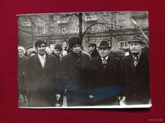 Фото 7 ноября 70 е года. Могилев