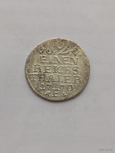 1/12 талера 1770 г С рубля.