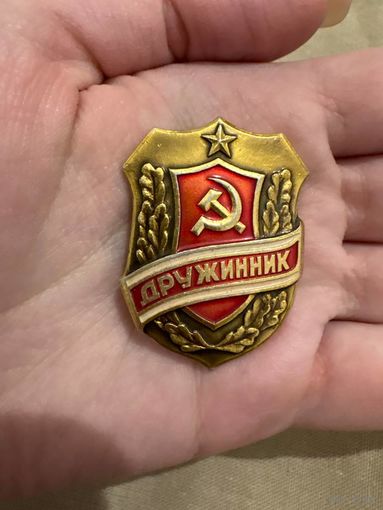 Дружинник значок