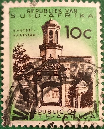 Южная Африка 1961. Вход в замок Доброй Надежды в Кейптауне