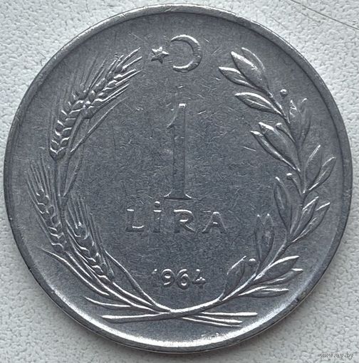 Турция 1 лира 1964 г.