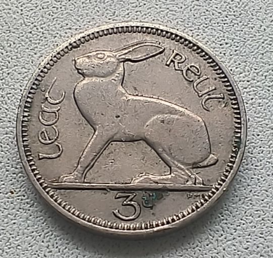 Ирландия 3 пенса, 1966. 6-11-23