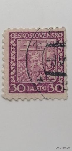 Чехословакия 1929. Гербы.
