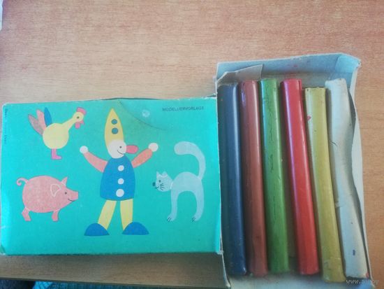 Пластилин ГДР.