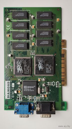 Видеокартa Diamond MultimediaMonster 3D PCI. 3dfx Voodoo.