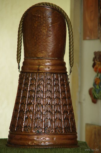 Зольник  БОЛЬШОЙ   ( медь , латунь )  49,5 см