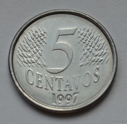 Бразилия, 5 сентаво 1997 г.