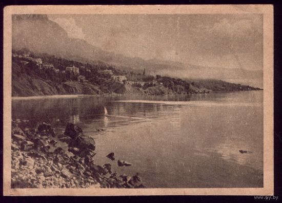 Алупка Вид с моря (утро)