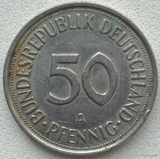 Германия 50 пфеннигов 1992 г. A