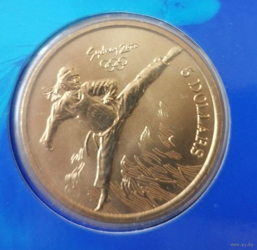 5 долларов 2000 г.