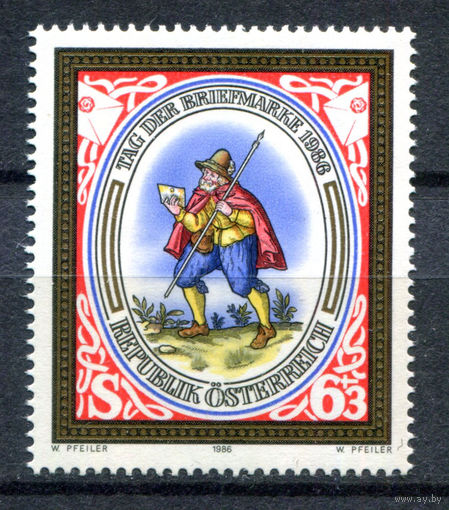 Австрия - 1986г. - день марки - 1 марка - полная серия, MNH [Mi 1869]. #3-WB-Z-1-22