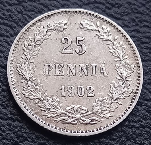 25 пенни 1902 ( РЕДКИЙ ГОД )