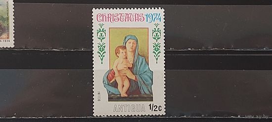 РАСПРОДАЖА. АНТИГУА 1974г. Чист**