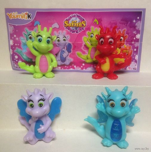 Серия игрушек из киндера