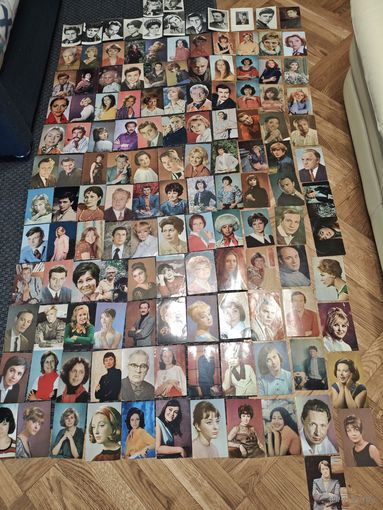 Открытки актеры СССР 135 штук+ бонус.