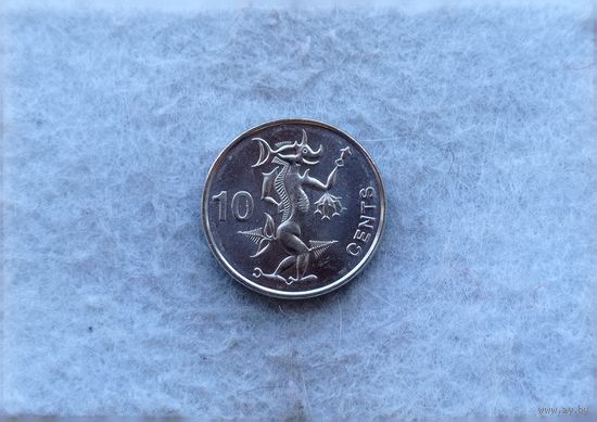 Werty71 Соломоновы Острова 10 центов 2012
