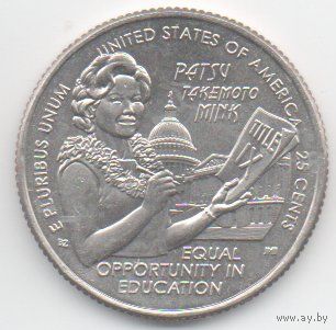 25 центов 2024 Р США