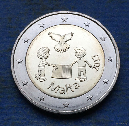 Мальта 2 евро 2017 Мир