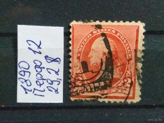 США 1890г. Гаш.