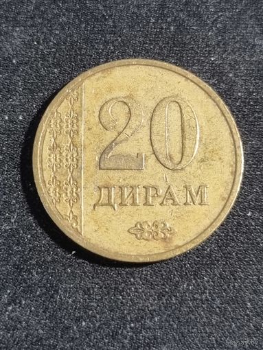 Таджикистан 20 дирам 2017
