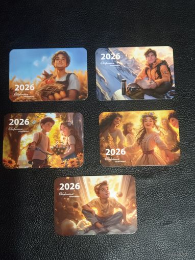 Календарики 2026г