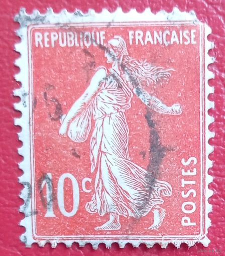 Франция, 1906 г., стандартный выпуск, сеятельница