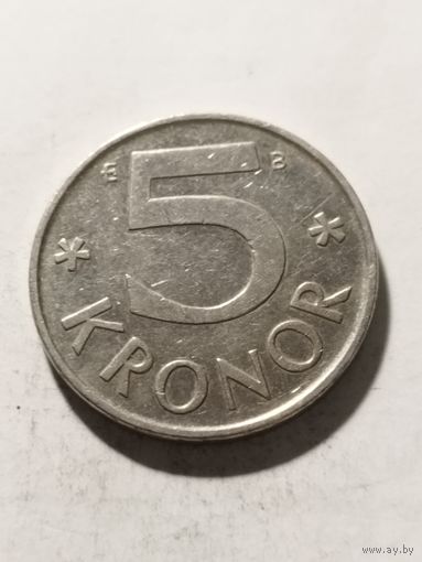 Швеция 5 крон 2002