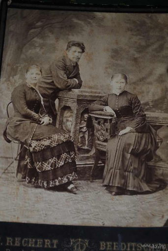 Фотография до 1917 года, - (на картонке) - Зап.Европа - размер фотографии: 16 см. на 11 см.