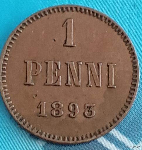 1 пенни 1893