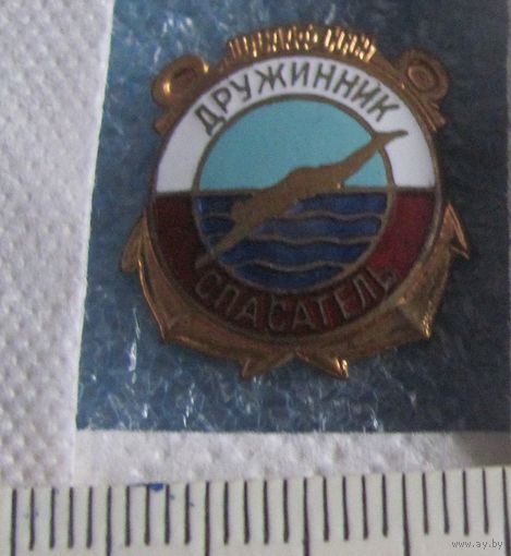 Знак Дружинник спасатель