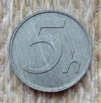 Словакия 5 геллер 1942 года, UNC. Цинк. II Мировая война. Сторгуй за свою цену, предложи обмен!