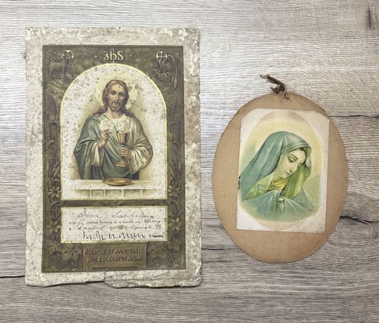 Pamiatka Pierwszej Komunii 1934 год литография цена за все