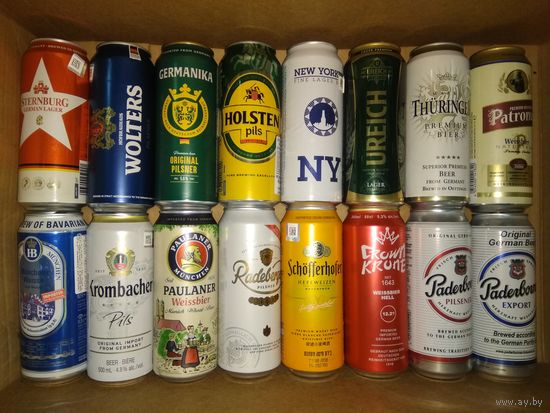 Банка пивная алюминиевая 48 шт