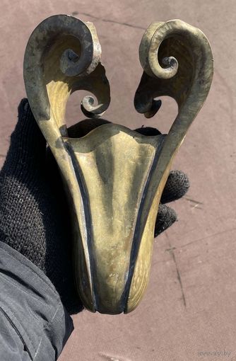 Бронзовый элемент люстры