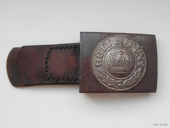 Пряжка поясная ПМВ Пруссия