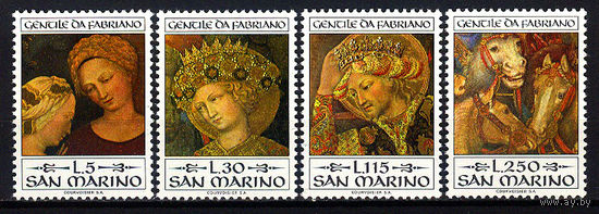 1973 Сан-Марино. Художник Джентиле да Фабриано.