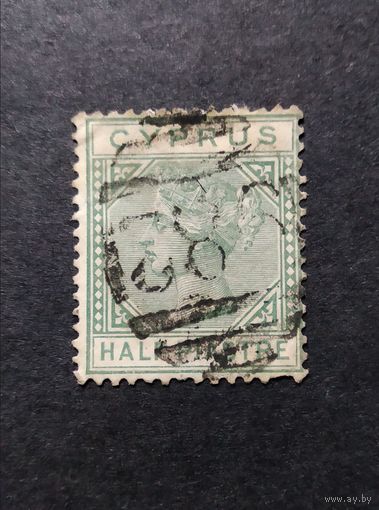 Великобритания\163в\Кипр 1882 королева