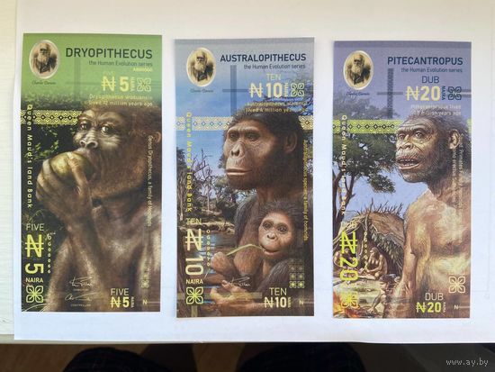 Земля Королевы Мод (Антарктида) - набор банкнот