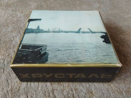 Набор стаканов "Хрусталь" (неполный - 5 стаканов)