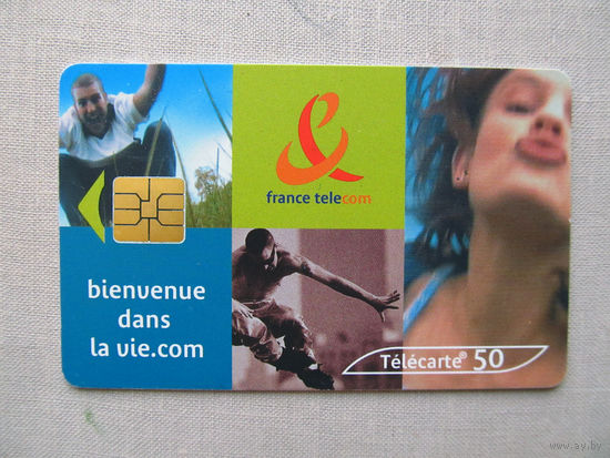ВФ 25-03 Телефонная карта France Telecom 1999 – 2000 Франция