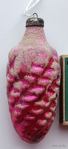 Ёлочная игрушка. Шишка. Ф-53.