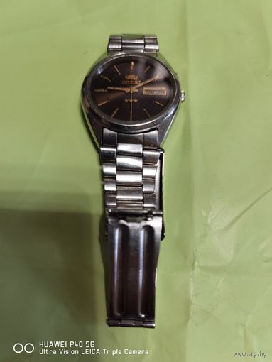 Наручные часы Orient оригинал механика нужен ремонт  самая привлекательная цена трёхдневный аукцион