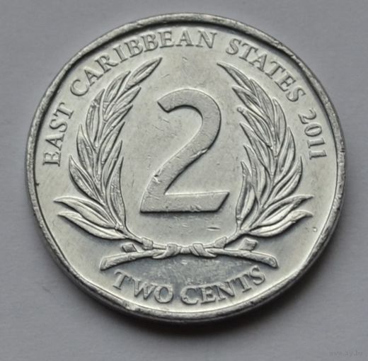 Восточные Карибы, 2 цента 2011 г.