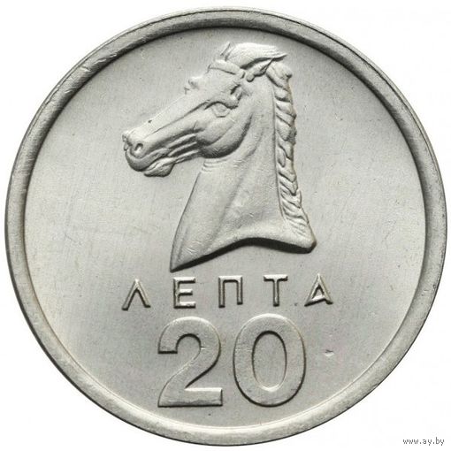 Греция 20 лепта 1976 UNC